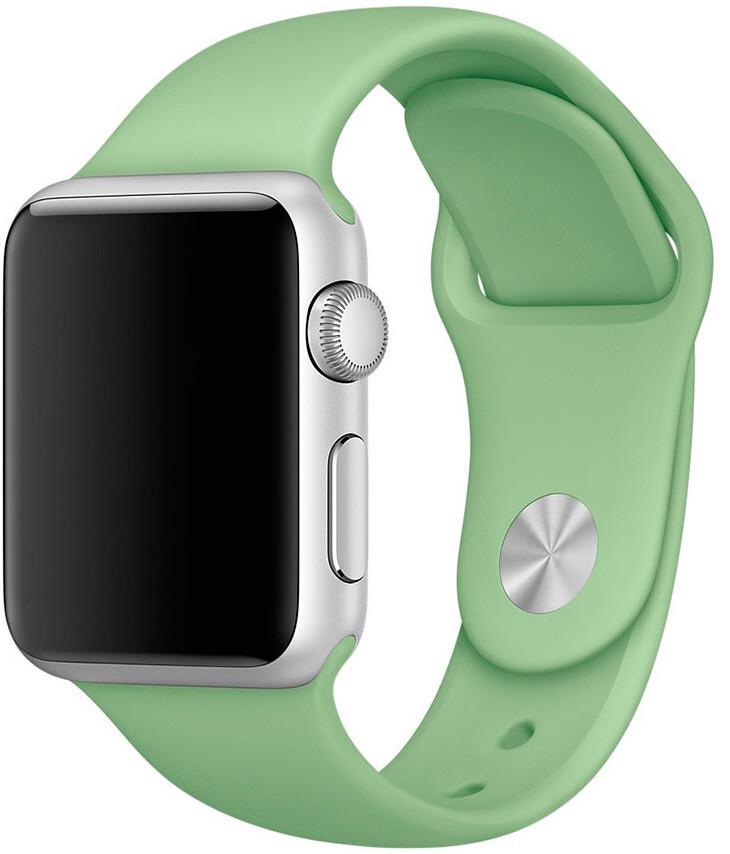 ᐉ Ремешок силиконовый Band Sport Series для Apple Watch 44 мм Mint