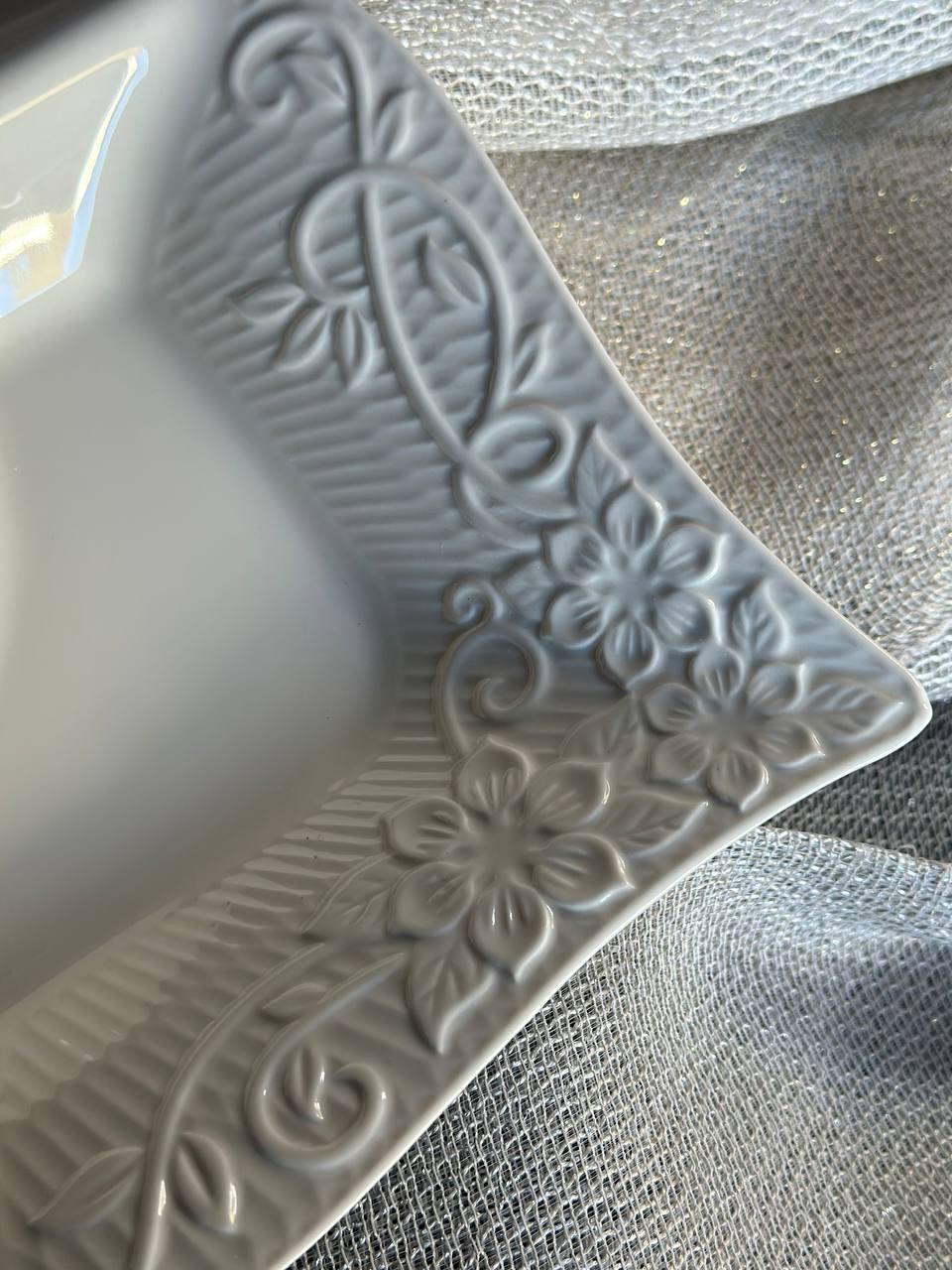 Менажниця TS Kitchen керамічна 33 см 5 секцій Білий (24628147) - фото 7 Менажниця TS Kitchen керамічна 33 см 5 секцій Білий (24628147) - фото 7