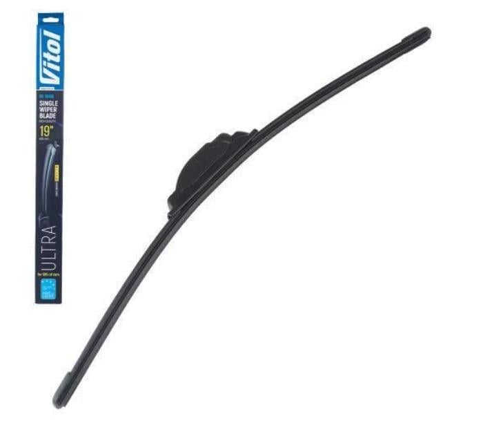 Щітка склоочисника безкаркасна Vitol ULTRA 19 480 мм 13 адаптерів