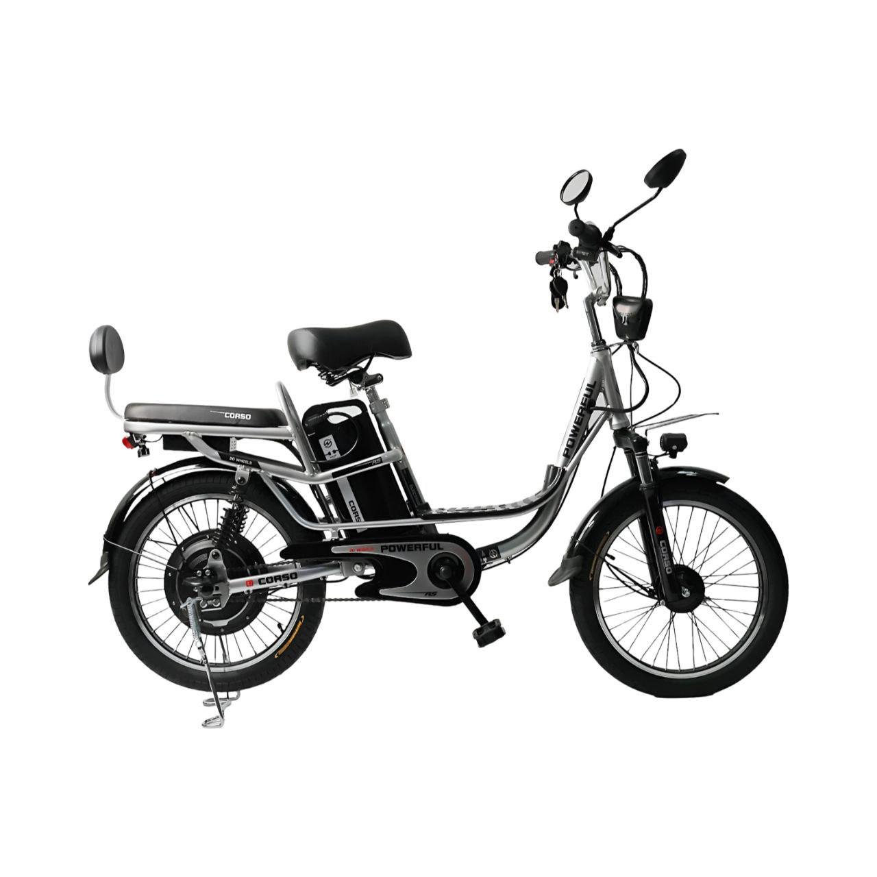 Електровелосипед Corso Powerfull PF-40179 20" 500W алюмінієва рама літійовий акумулятор 48V 13Ah (27221162)