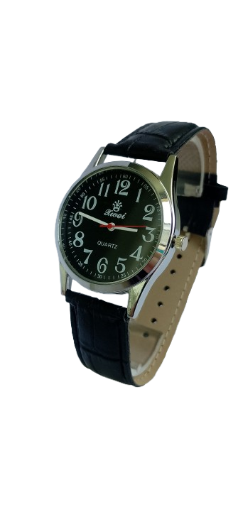 Мужские часы Xwei d-38 на ремешке Silver Black (3730)