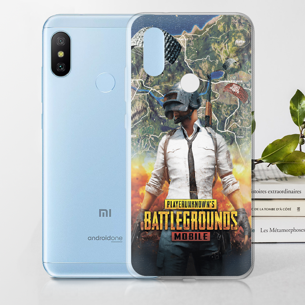 Чехол BoxFace Xiaomi Mi A2 Lite PUBG Mobile Прозрачный силикон (34892-up2309-34892) - фото 2