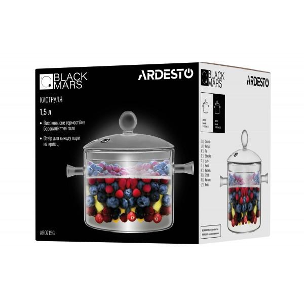 Кастрюля Ardesto Black Mars AR0715G 15 см 1,5 л - фото 2