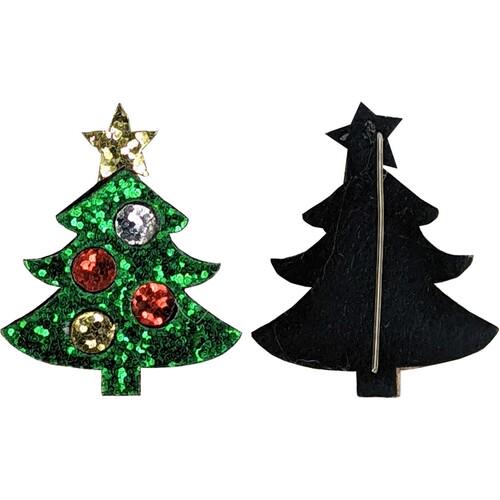 Сережки Елочка SETA Decor 22-387GR