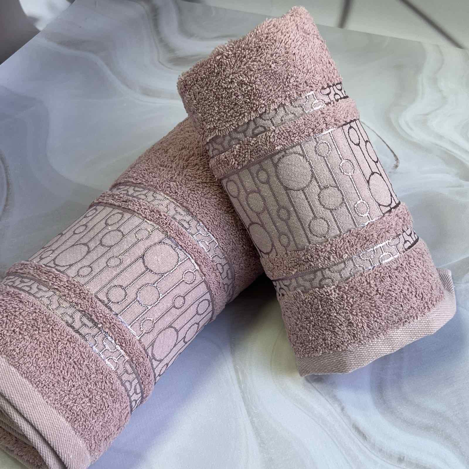 Набор полотенец банное и для лица 70х40 см/50х90 см 2 шт. Розовый (mame2v1krug-pembe) - фото 1 Набор полотенец банное и для лица 70х40 см/50х90 см 2 шт. Розовый (mame2v1krug-pembe) - фото 1