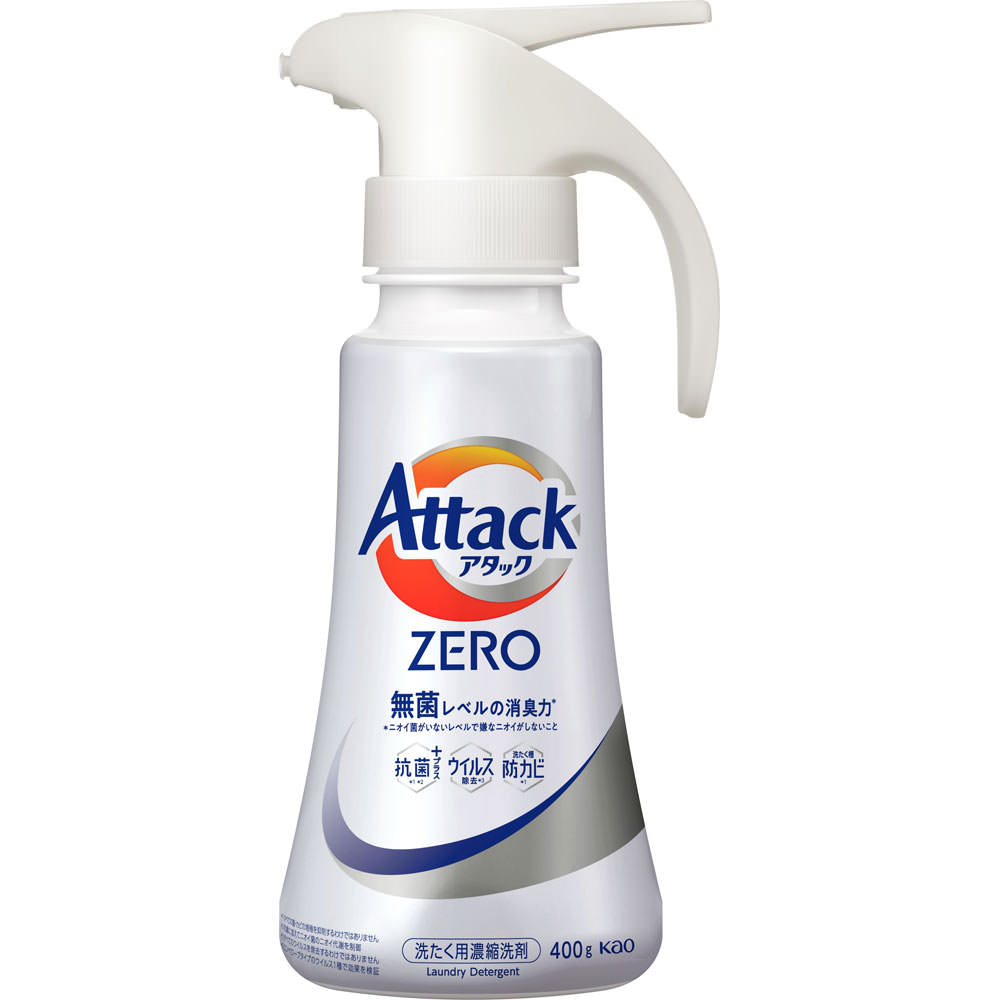 Засіб для прання рідкий Attack ZERO КАО спрей 400 г (33537125)