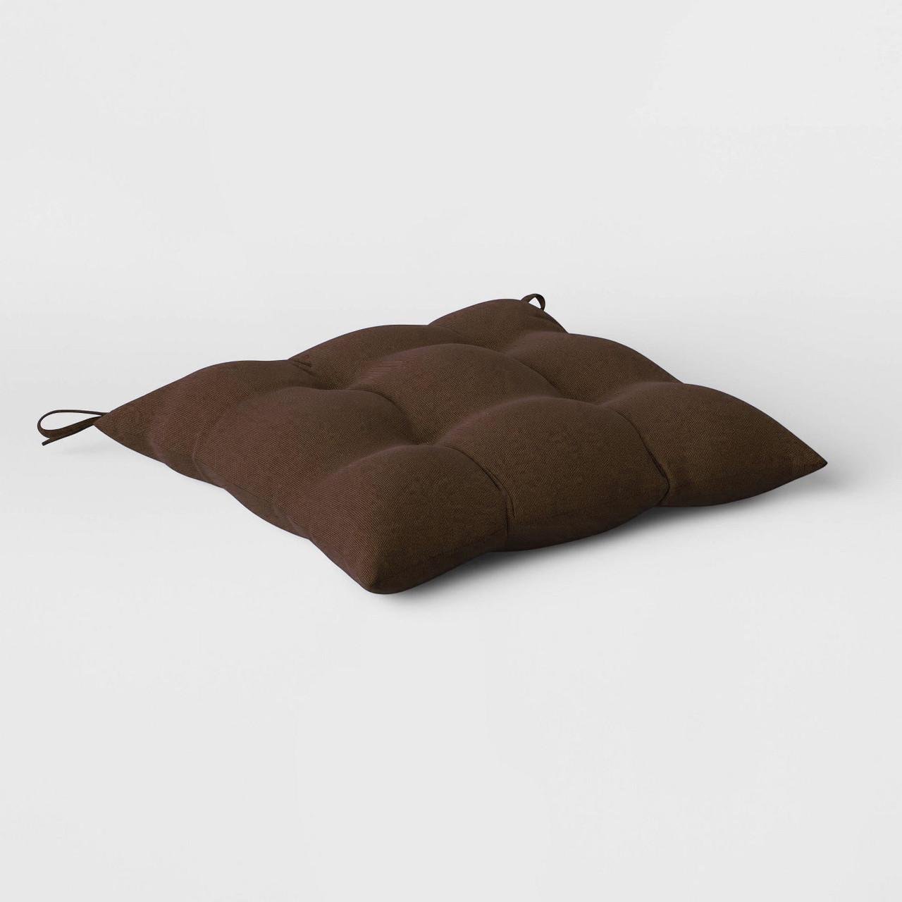 Подушка на стілець/лавку BIG YETI 40x40x40 см квадратна тканина бавовна Коричневий (6149652) - фото 2 Подушка на стілець/лавку BIG YETI 40x40x40 см квадратна тканина бавовна Коричневий (6149652) - фото 2