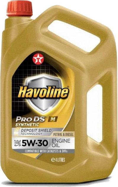 Моторное масло Texaco Havoline ProDS V C2/C3 SN 5W-30 4 л (804038MHE)