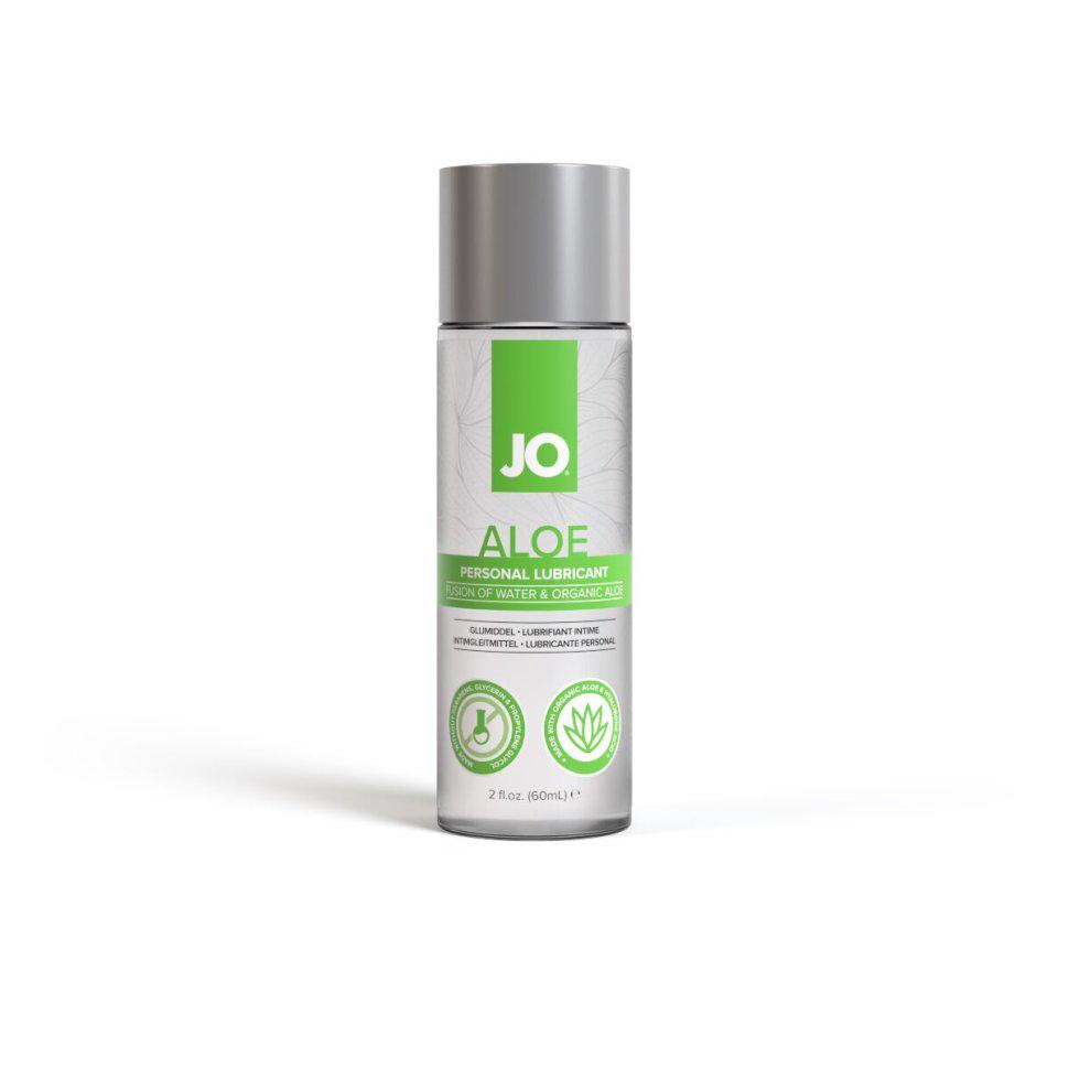 Змазка на водній основі JO H2O Organic Aloe зволоження та заспокоєння 60 мл (37990752)