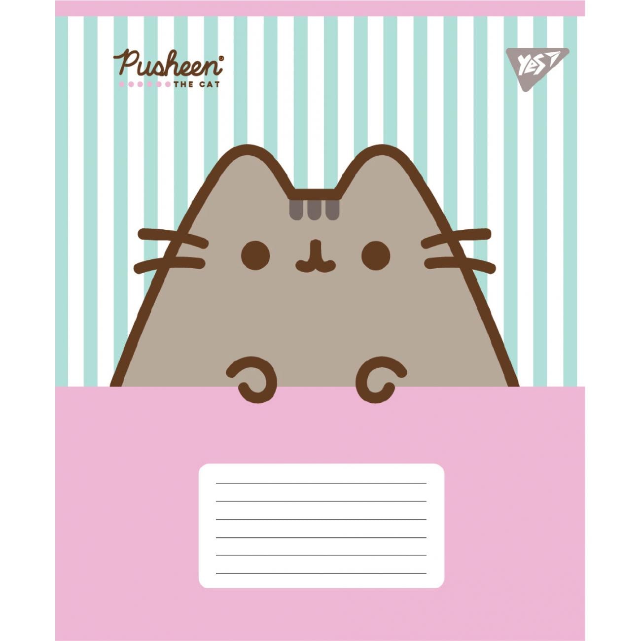 Тетрадь школьная YES Pusheen Candy клетка 12 л. (767597) Тетрадь школьная YES Pusheen Candy клетка 12 л. (767597)