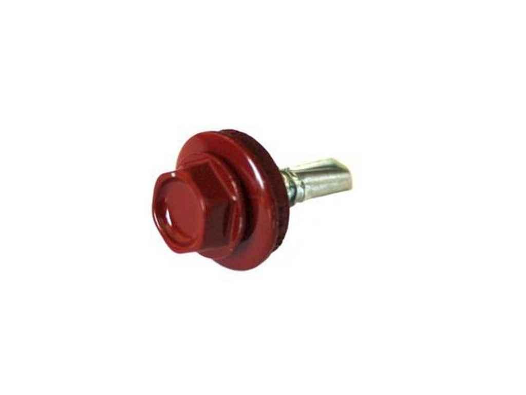 Саморіз покрівельний NA 4,8х19 №3005 250 шт. Вишня (415643)