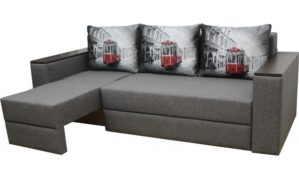 Диван кутовий Garnitur.plus смарт Трамвай Сірий (DP-15-04-18) - фото 6 Диван кутовий Garnitur.plus смарт Трамвай Сірий (DP-15-04-18) - фото 6