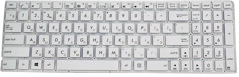 Клавиатура для ноутбука Asus P756UW (0KNB0-610QRU00)