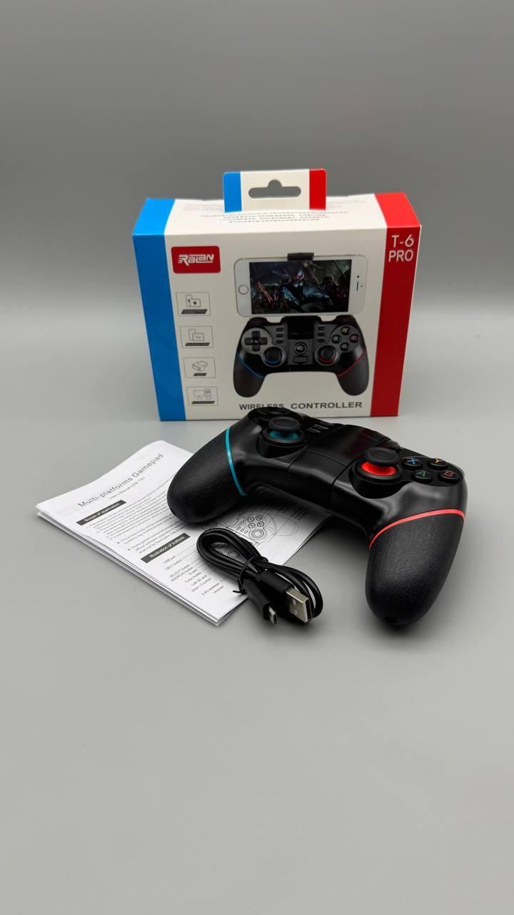 Джойстик беспроводной с держателем для телефона T6