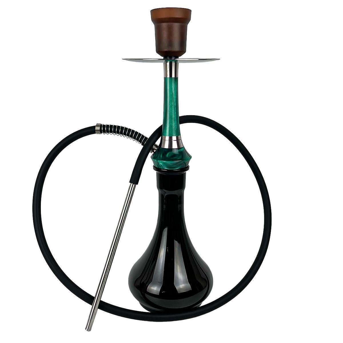 Кальян Totem Hookah Monolit Optima Emerald Green Drop Black