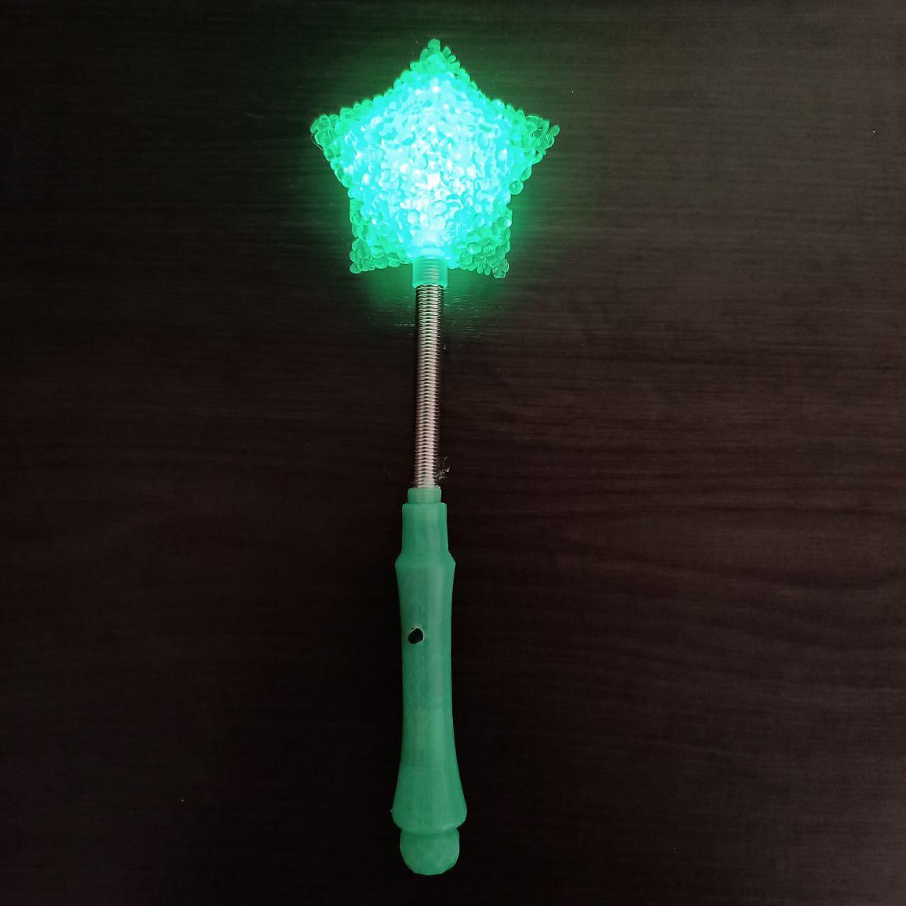 Чарівна паличка Зірка світиться 23 см Зелений (2816746888) - фото 4 Чарівна паличка Зірка світиться 23 см Зелений (2816746888) - фото 4