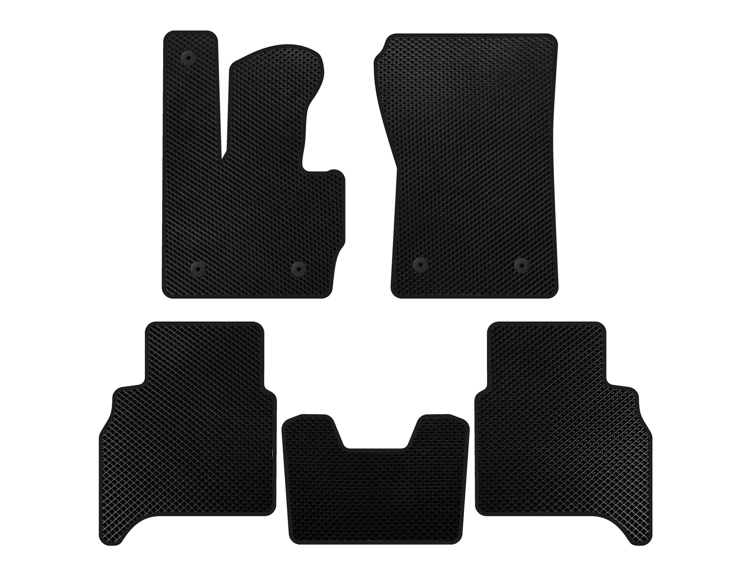 Коврики EVA Digital Designs для Mercedes G сlass W463 2018-2024 гг. Черный (133469)