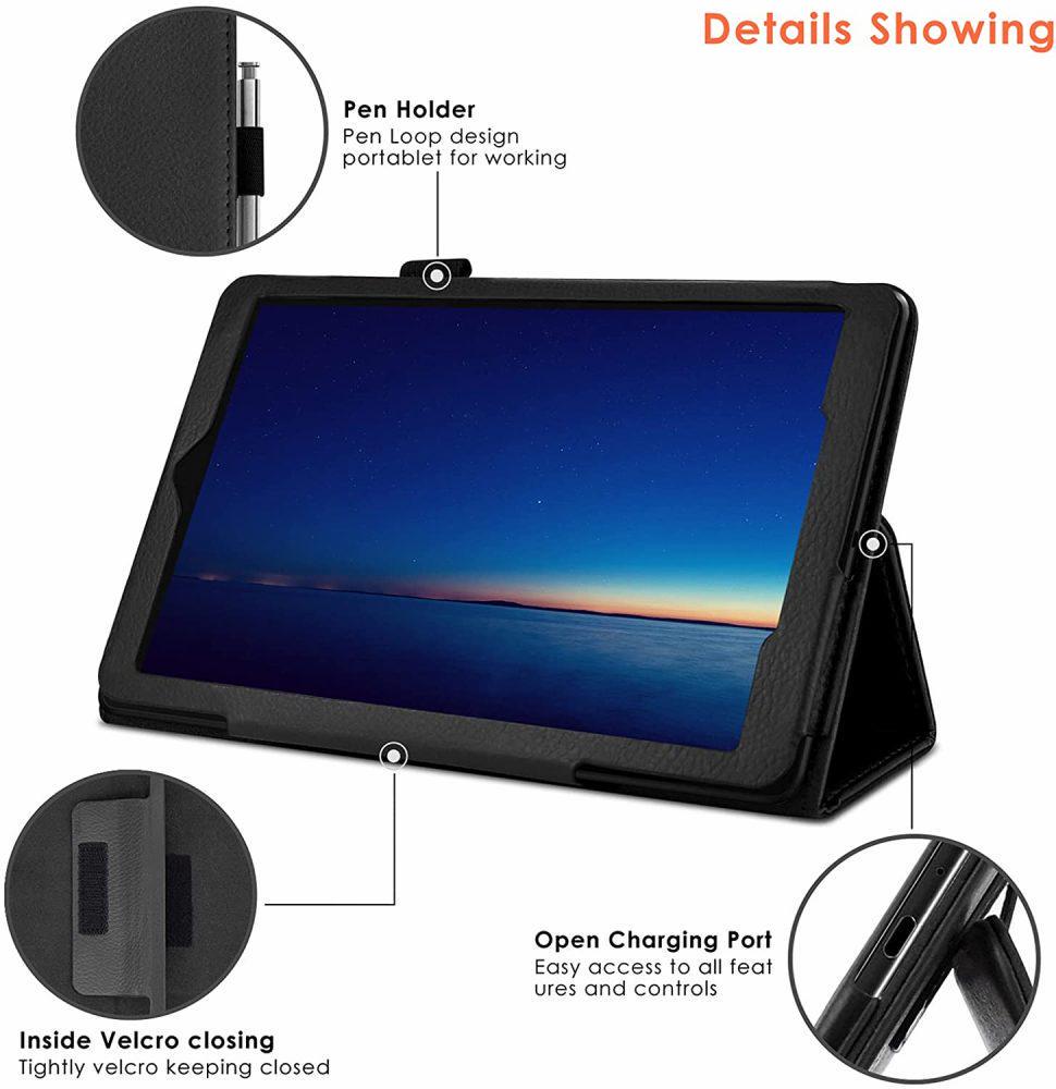 Чехол NiftyLeather для Lenovo Tab M8 2019 Black (18682) - фото 3