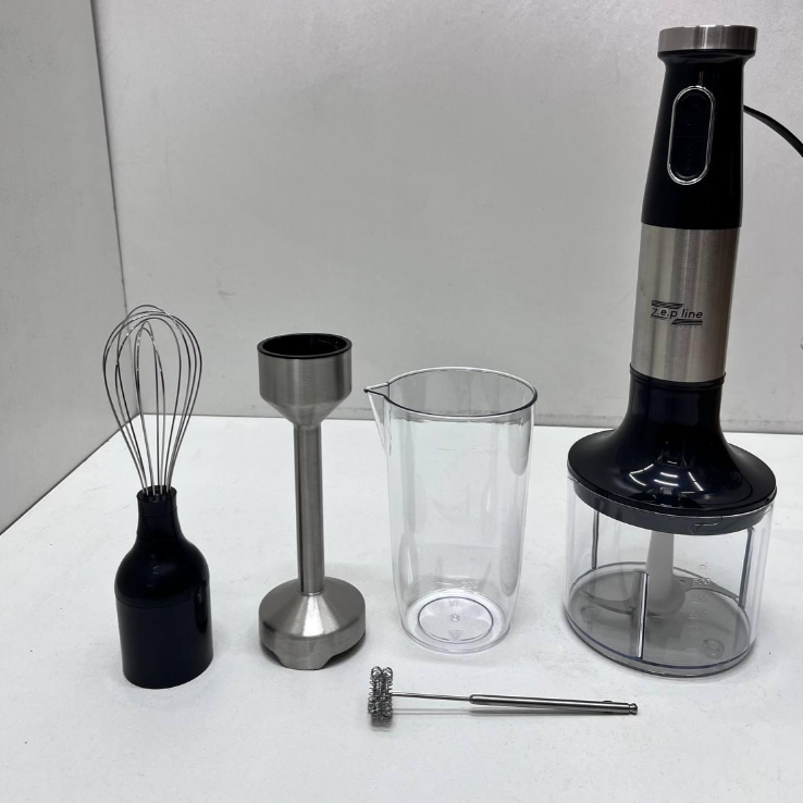 Блендер електричний занурювальний Zepline 5в1 з чашею 1500 Вт - фото 6 Блендер електричний занурювальний Zepline 5в1 з чашею 1500 Вт - фото 6