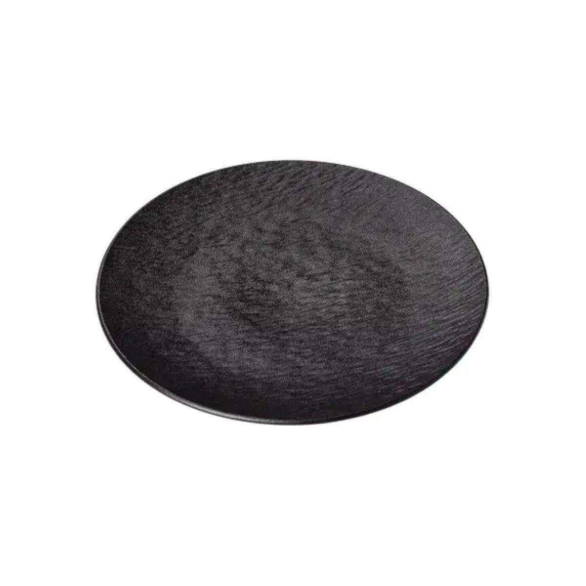 Тарілка сервірувальна керамічна 25 см Чорний (5395) - фото 7 Тарілка сервірувальна керамічна 25 см Чорний (5395) - фото 7