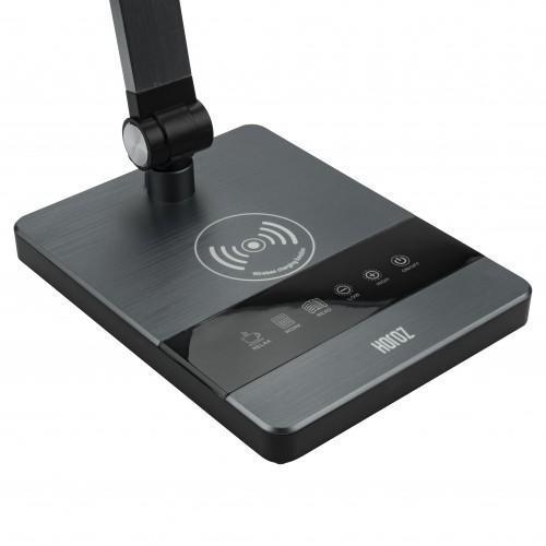 Настольная лампа Horoz Alev 10 Вт 3000-6000 K беспроводная зарядка Черный - фото 6 Настольная лампа Horoz Alev 10 Вт 3000-6000 K беспроводная зарядка Черный - фото 6