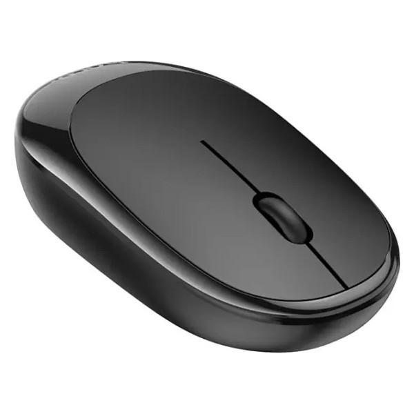 Мышь компьютерная беспроводная Hoco Di04 Wireless mouse Bluetooth 4.2 Black (534363) - фото 3
