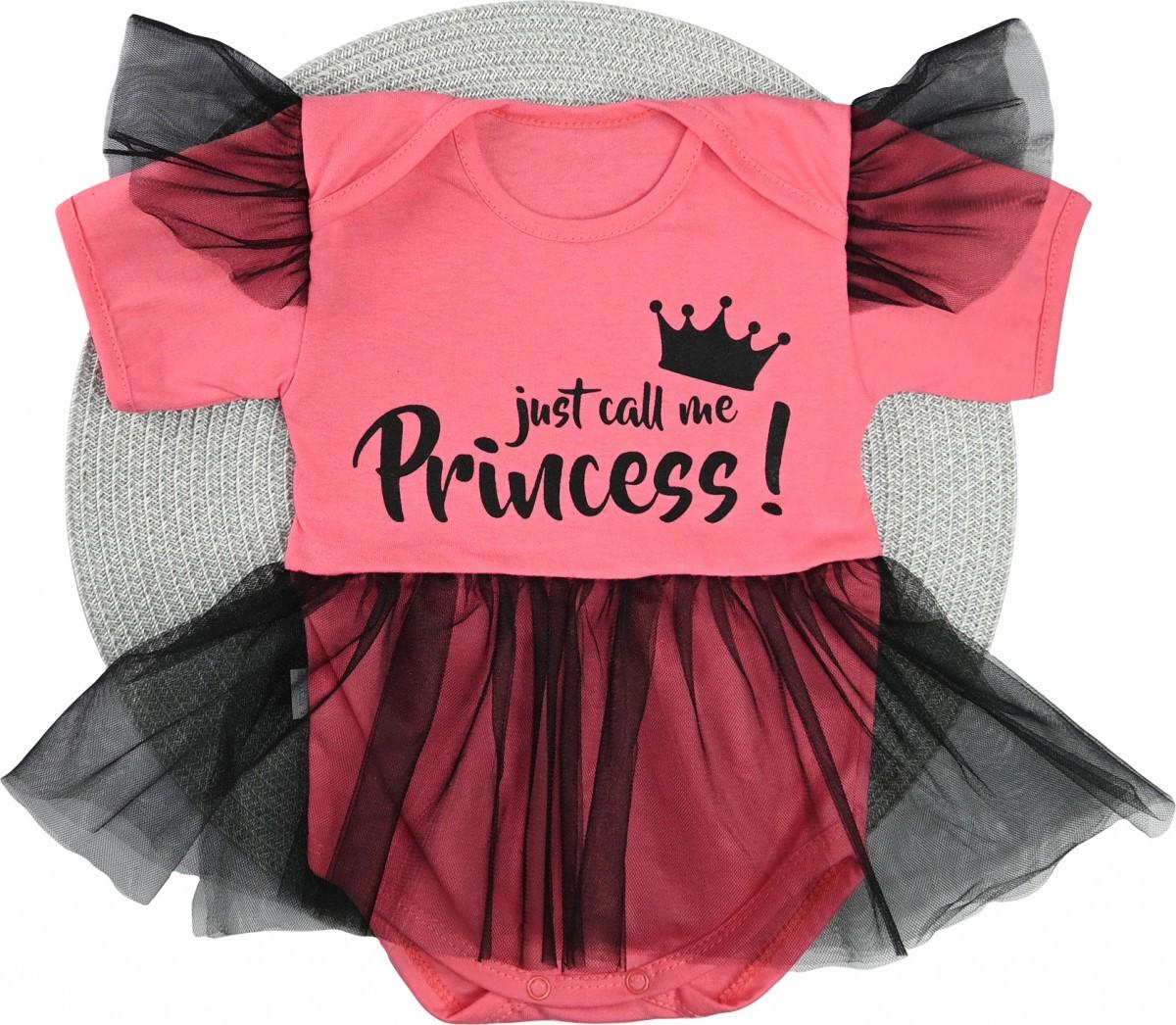 Боди-платье Dexter's Princess 80 см Розовый