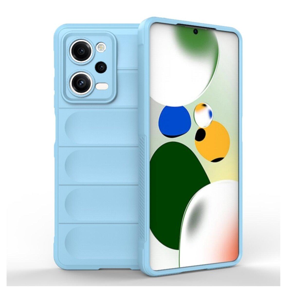 Противоударный чехол для Xiaomi Redmi Note 12 Pro 5G Cosmic Magic Shield / Light Blue