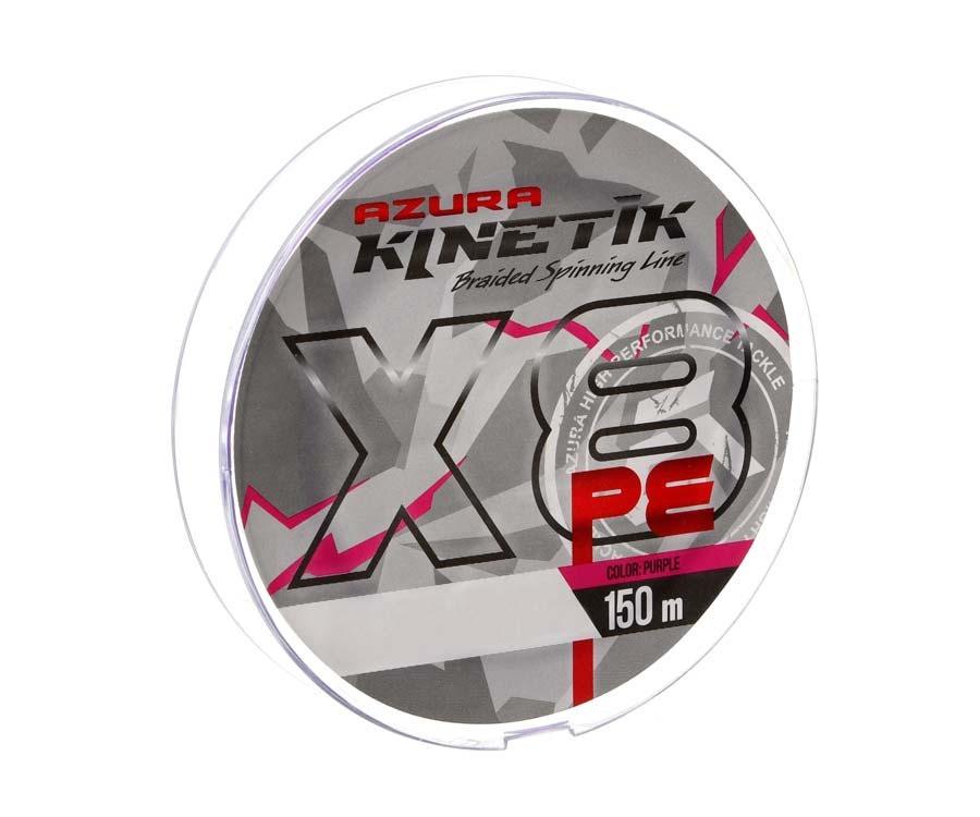 Шнур Azura Kinetik X8 150 м #1 0,165 мм 7,2 кг Purple (2784924173) - фото 3 Шнур Azura Kinetik X8 150 м #1 0,165 мм 7,2 кг Purple (2784924173) - фото 3