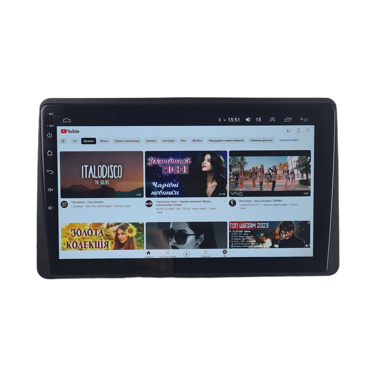 Автомагнитола для Renault Duster / Arcana 2019 7862 8 ядер/4G/DSP/CarPlay/Android/QLED (М-РДн-10-Т6)