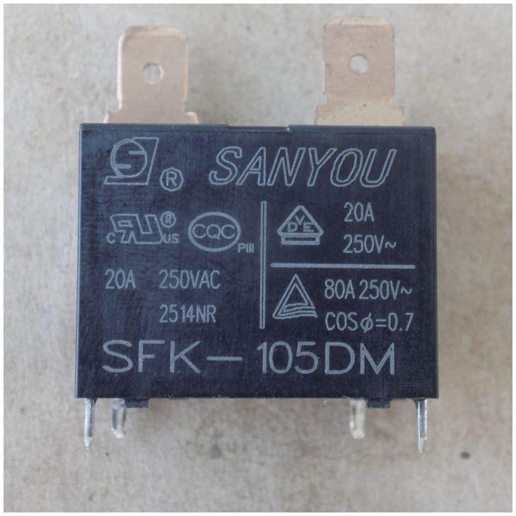 Реле SFK-105DM SFK105DM HF102F-T-5VDC HF102F-5VDC 20A 250V катушка 5V (15333) Реле SFK-105DM SFK105DM HF102F-T-5VDC HF102F-5VDC 20A 250V катушка 5V (15333)