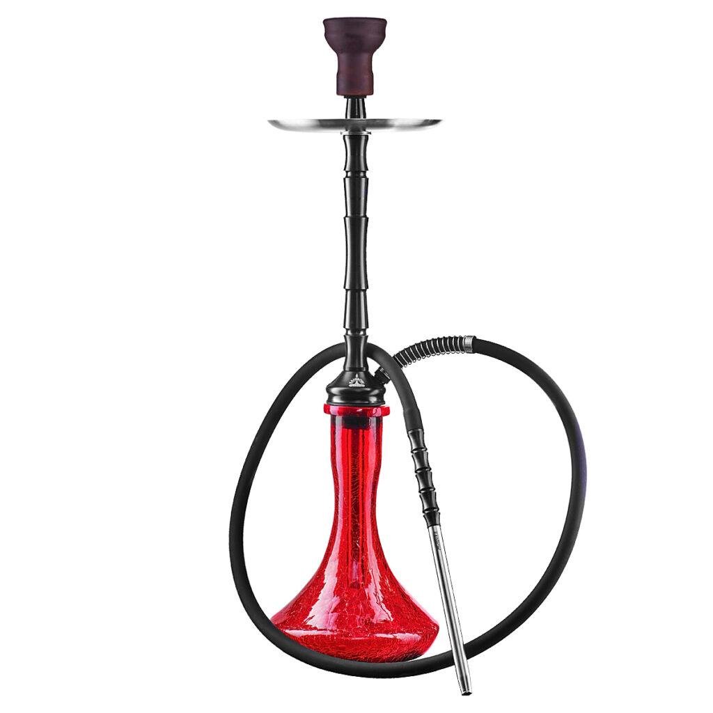 Кальян Rainbow Hookah 2.0 Black с колбой Crash Red (275-192-102) - фото 1