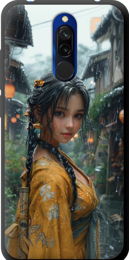 Чехол на Xiaomi Redmi 8 Anime-girl (6133b-1806-42517)