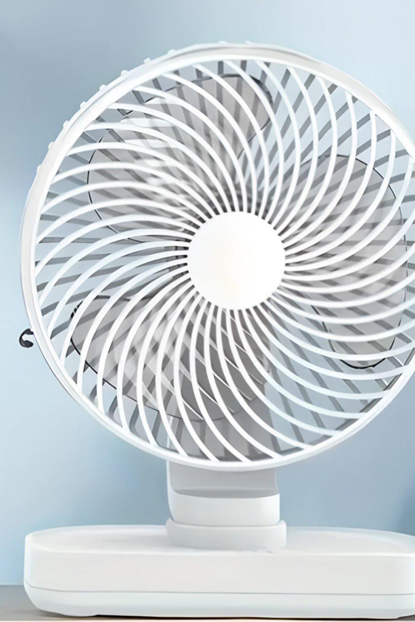 Вентилятор від usb для кемпінгу офісу та будинку MLS6110 Білий (edd02f6f) - фото 3