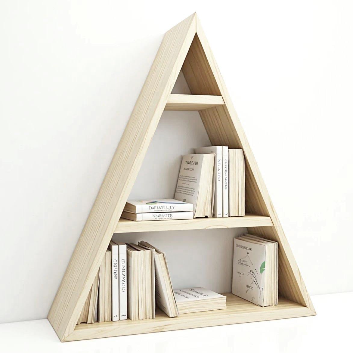 Полка книжная настольная из дерева Хамароис Бланже (КПА-012101)