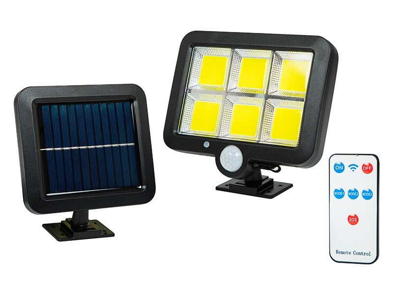 Світильник вуличний настінний LED SL-01 на сонячній панелі з датчиком руху (87-523#)