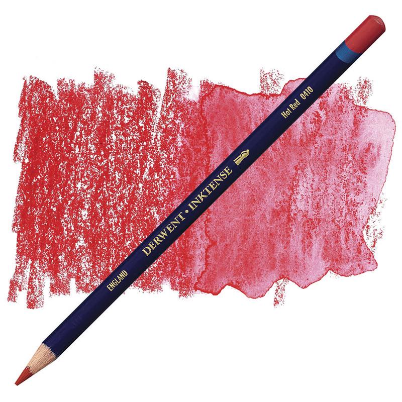 Олівець чорнильний Inktense 0410 Rosa 2301860 6 шт. Червоний гарячий (5028252260978) - фото 1