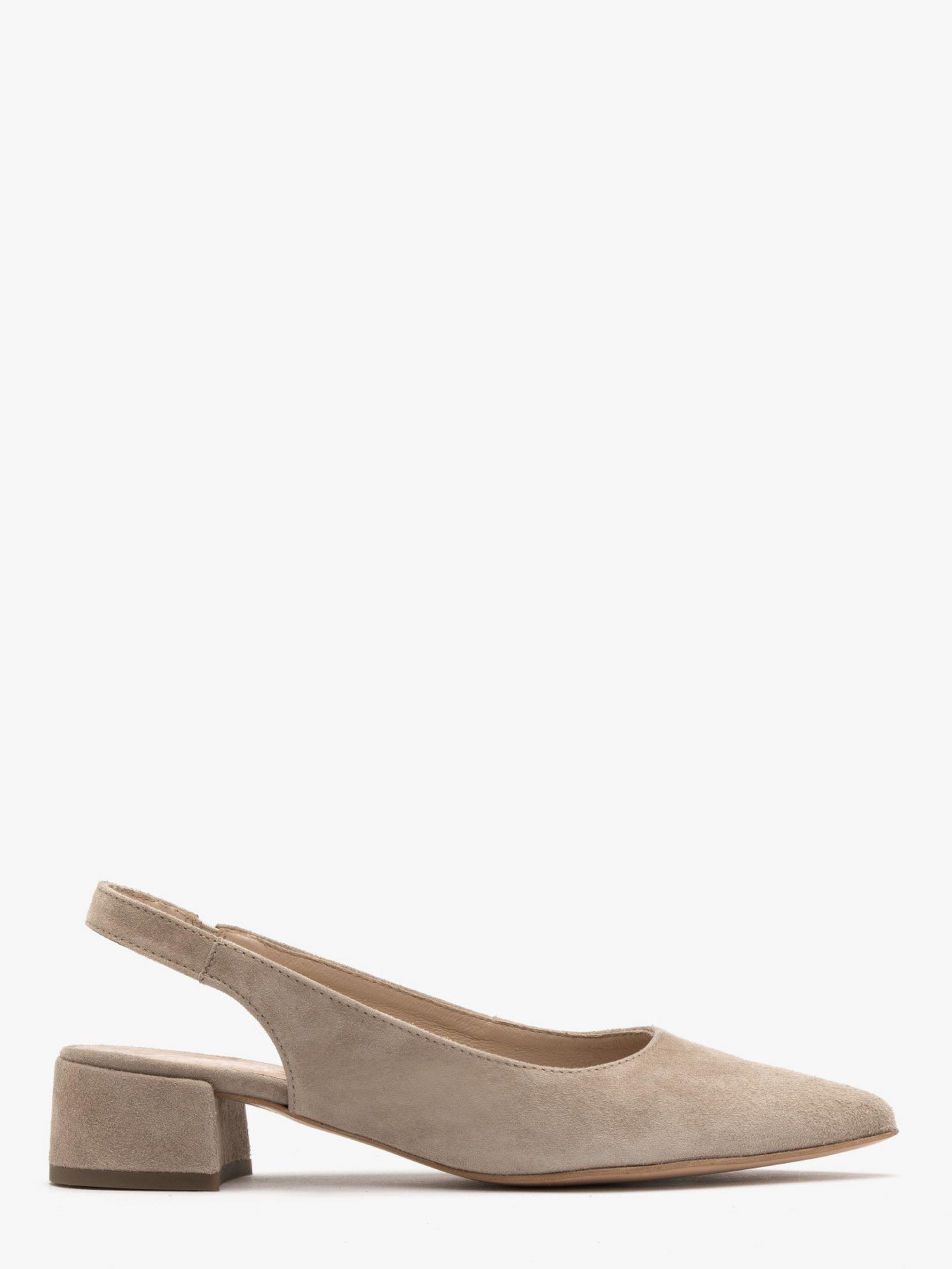 Туфлі слінгбеки жіночі RYLKO замшеві р. 41 Бежевий/Пісочний (C3ES4____9TE)