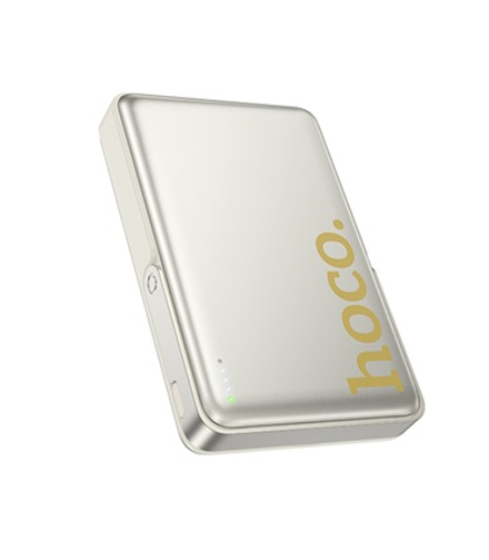 Повербанк магнитный Hoco Sunlight Q36A 10000 mAh MagSafe PD/QC Золотистый (27676325)