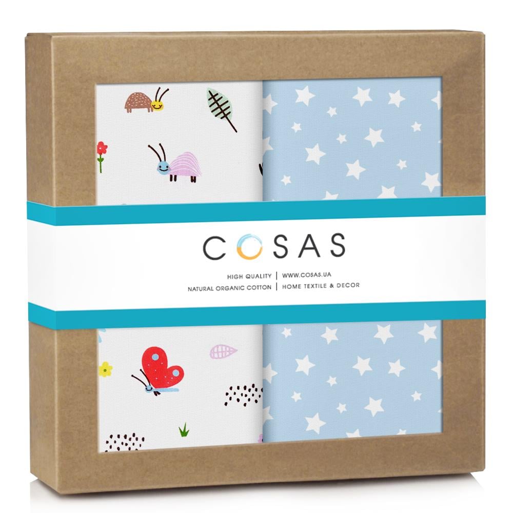 Пеленки детские Cosas Bees многоразовые 2 шт. (4822052227282)