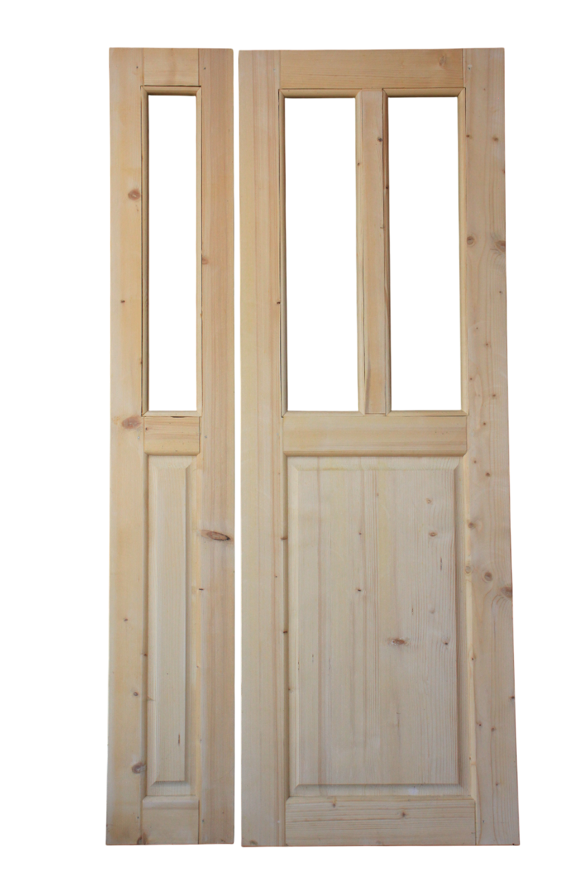 Дверь деревянная из двух половинок (30111373) Дверь деревянная из двух половинок (30111373)