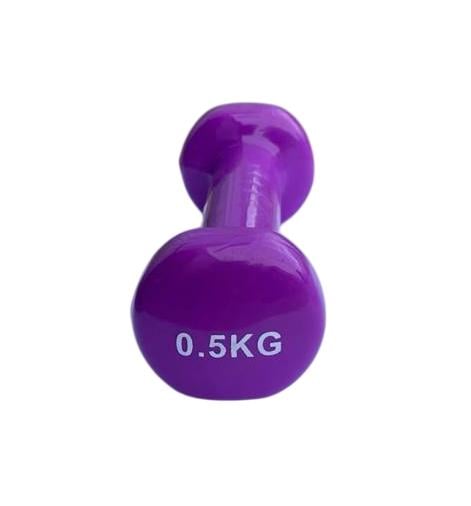 Гантель для фитнеса Generation Fitness FF51D3B с виниловым покрытием 0,5 кг Фиолетовый (FF51D3B-0.5kg purple) - фото 2 Гантель для фитнеса Generation Fitness FF51D3B с виниловым покрытием 0,5 кг Фиолетовый (FF51D3B-0.5kg purple) - фото 2