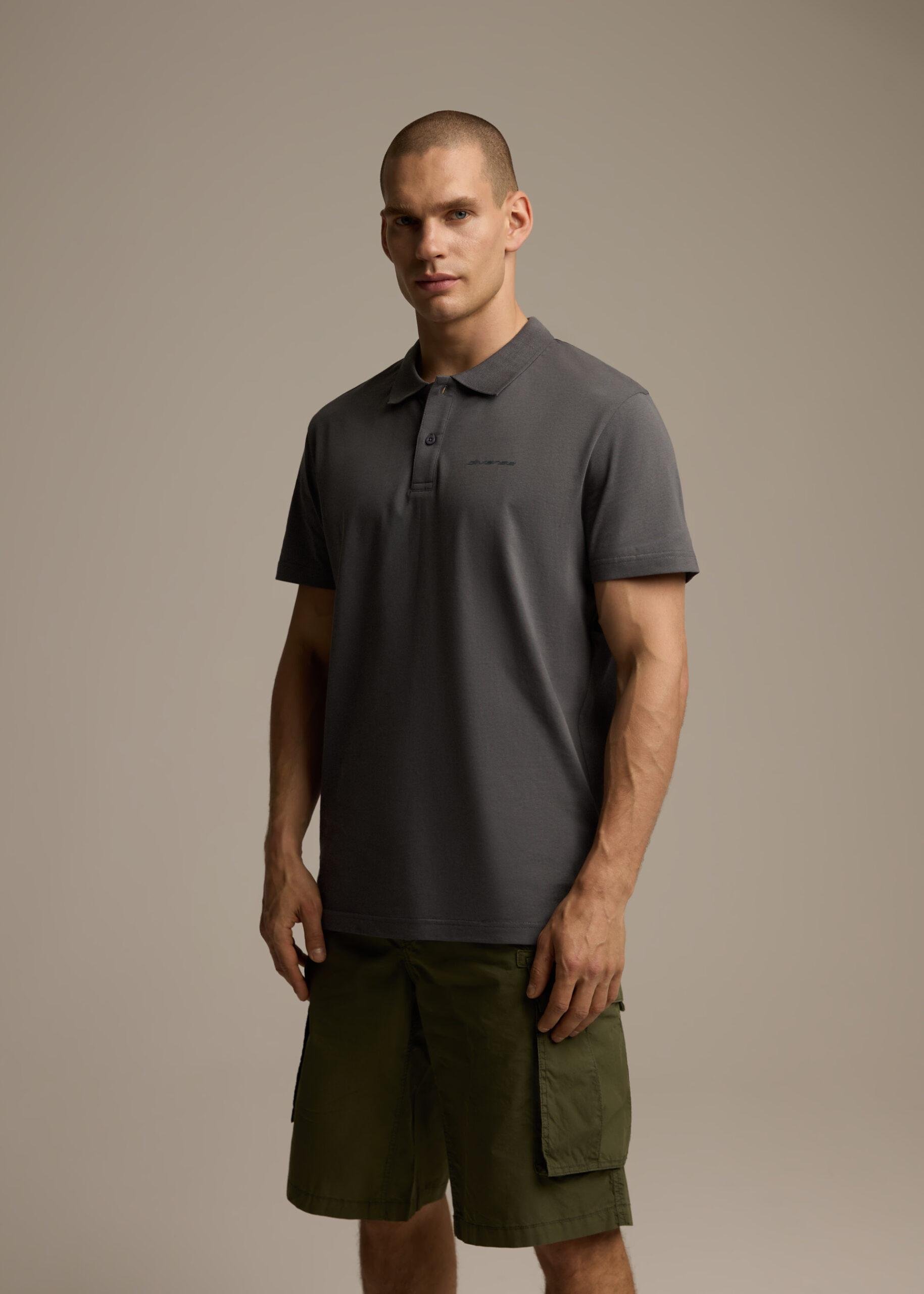 Поло чоловіче Diverse AREM M Графіт (5905384142863)