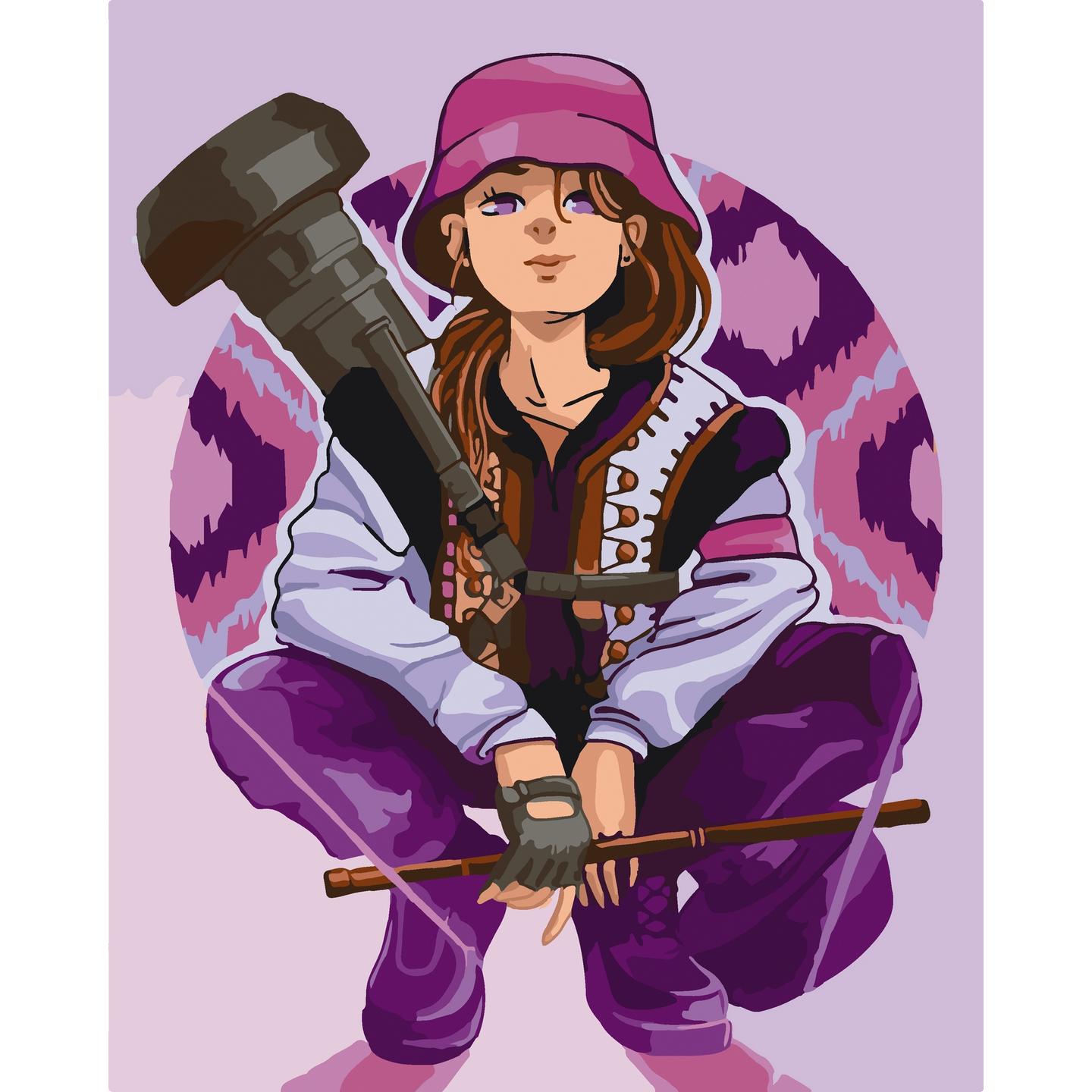 Картина по номерам ART CRAFT Гуцульские подарки 30x40 см Разноцветный (PM-194-K-506)