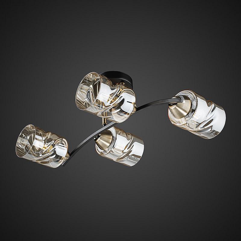 Потолочная люстра Light House DL-17323/4 AB Черный