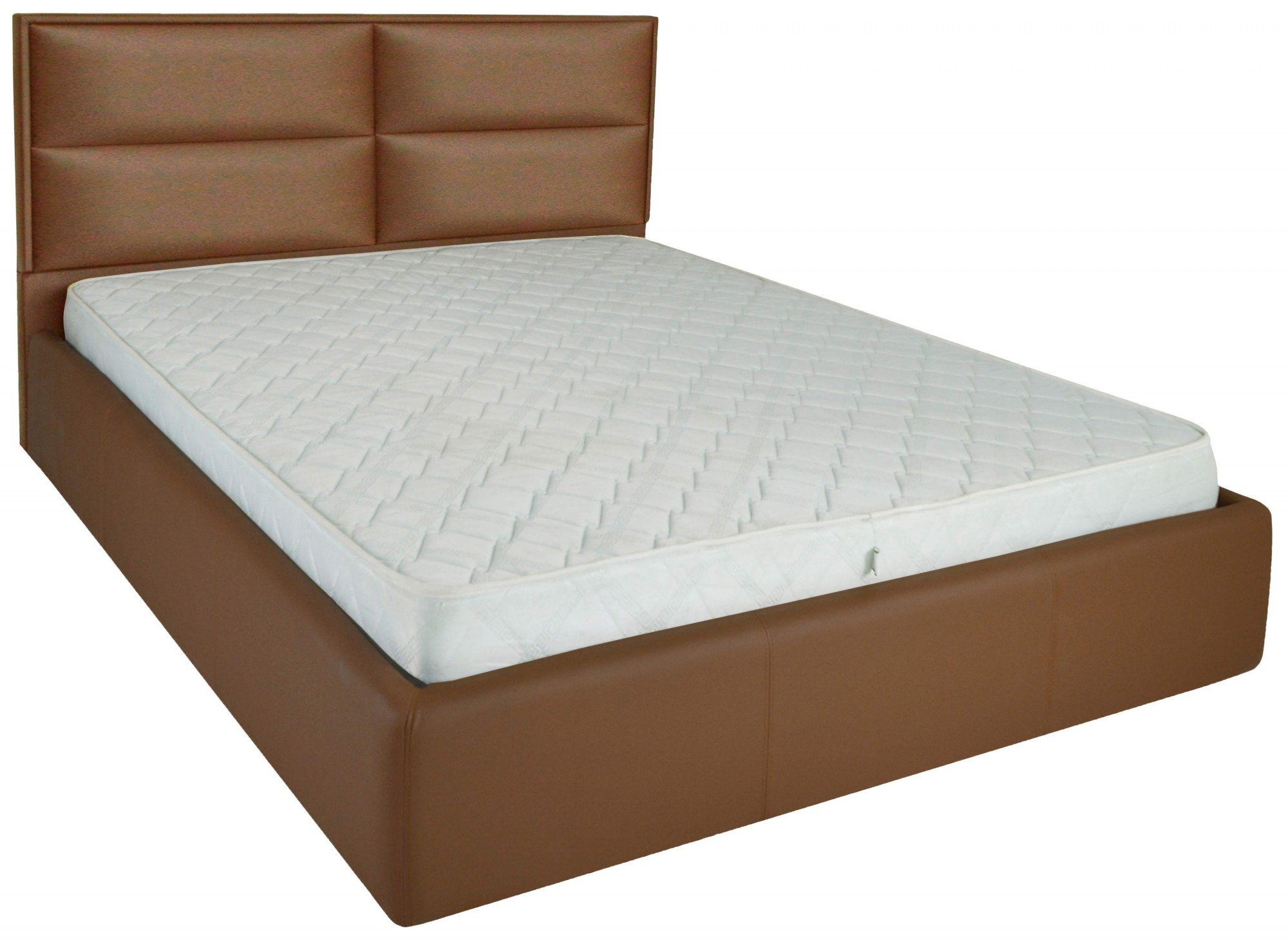 Кровать Richman Шеффилд Флай 2213 A1 с подъемным механизмом и нишей для белья 120х200 см Светло-коричневый (rich01407)