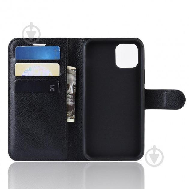 Чехол-книжка Litchie Wallet для Apple iPhone 11 Pro Black (hub_YFes09999) - фото 4