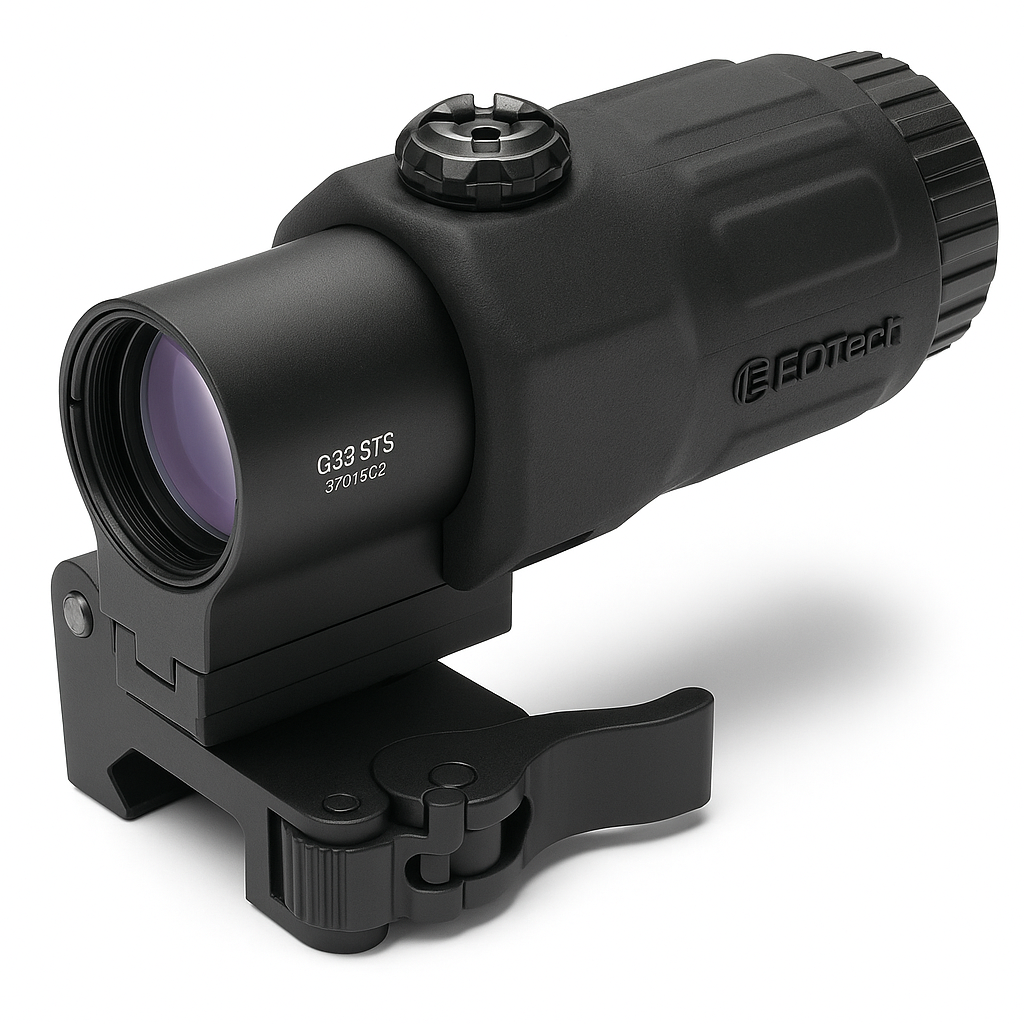 Увеличитель EOTech G33 Gen III 3x STS совместимый с MIL-STD-1913/1" Weaver угол обзора 7,3° Black (G33.STS.blk)
