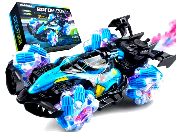 Машинка-оборотень Spray Car 21016 на радиоуправлении (22292799) - фото 3 Машинка-оборотень Spray Car 21016 на радиоуправлении (22292799) - фото 3