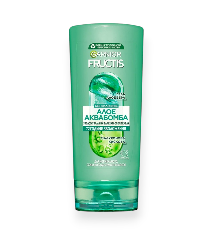 Бальзам-ополаскиватель Garnier Fructis Алоэ аква бомба для нормальных волос 200 мл (34059778)